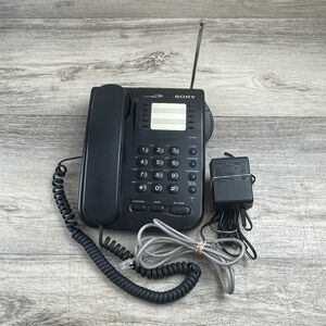 Sony Corded Telephone Clear Scan 25 SPP-Q400 Multi Line Hold Intercom